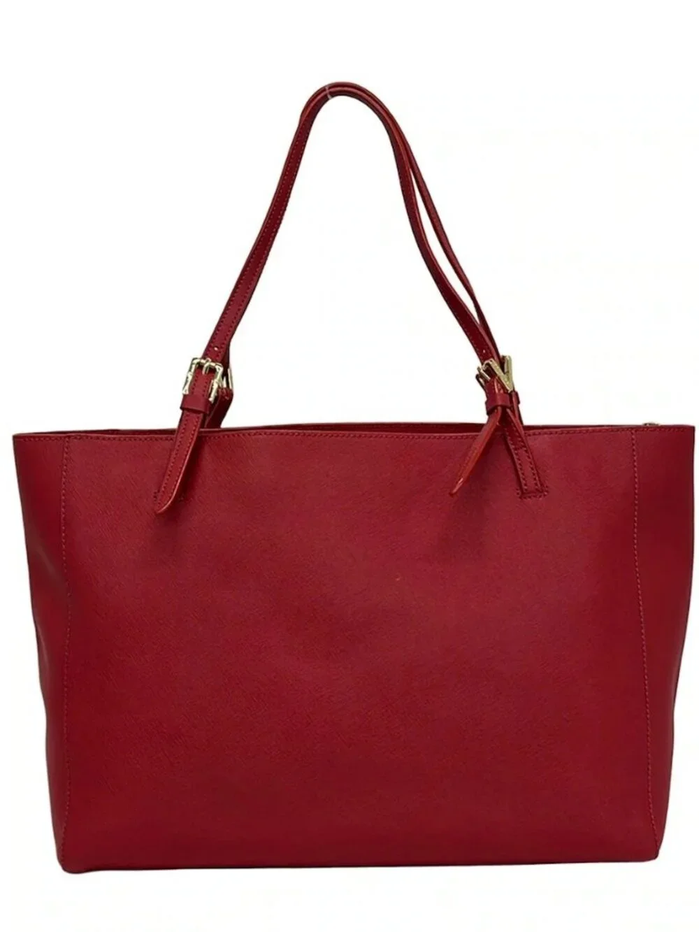 TORY BURCH Bordeaux Leather Shoulder Bag